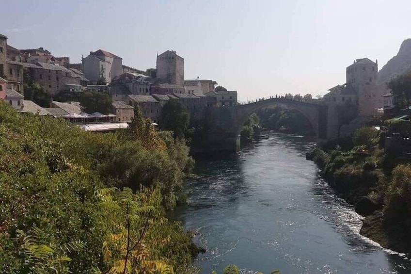 From Split or Trogir: Private Tour to Mostar and Počitelj tapestry