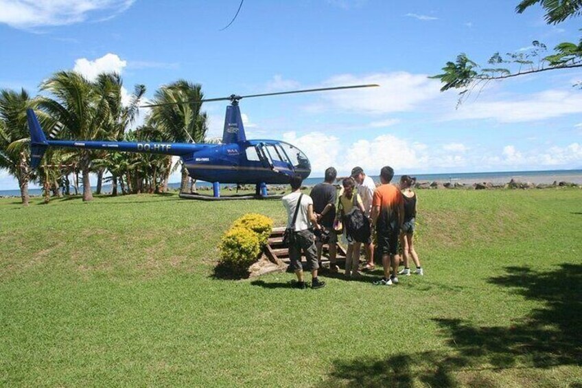 Private Sunset Romantic Dinner in Lautoka with Heli Transfer