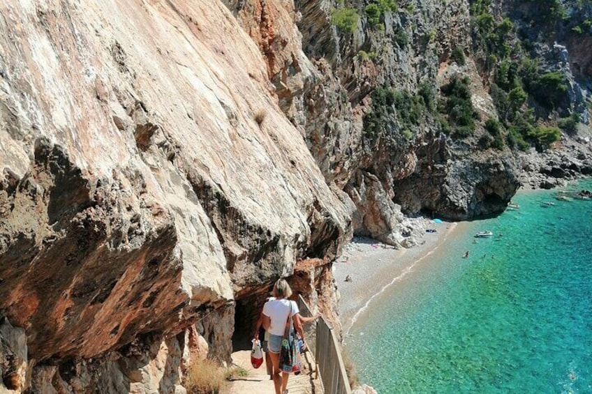 Picnic on Croatian best Secret Beach 