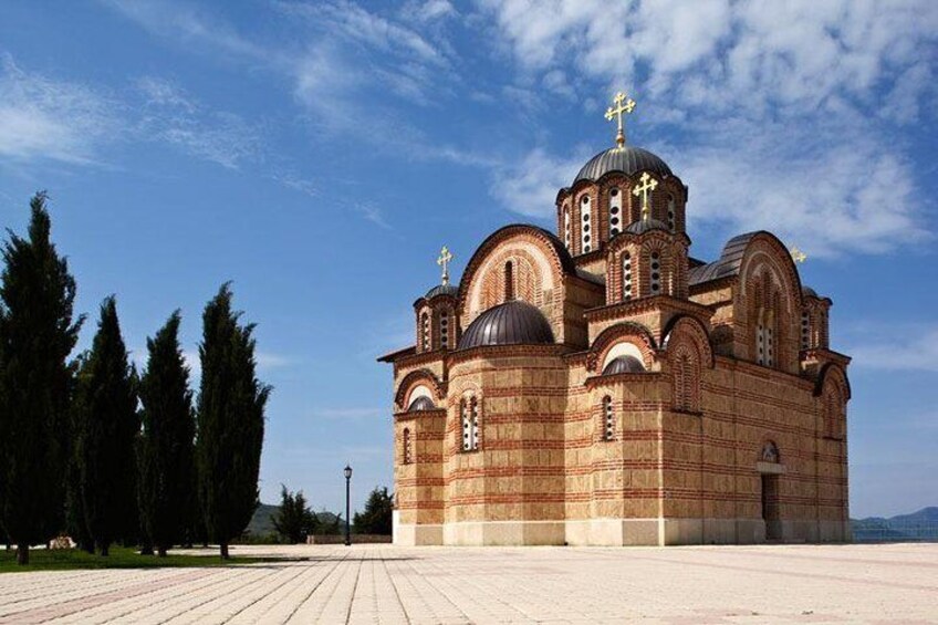 At Gracanica Monastery