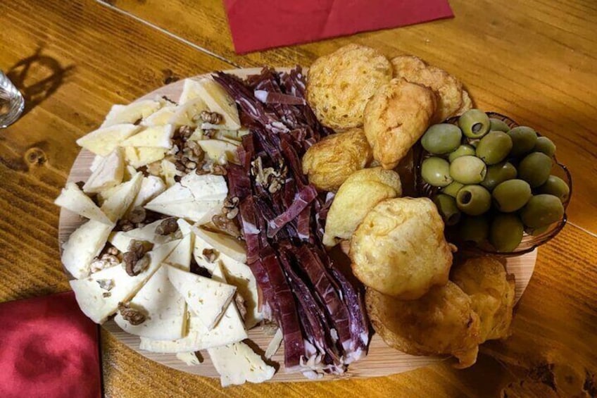 Snack in Trebinje winery