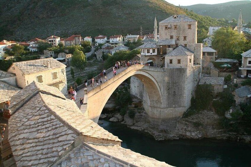 Mostar and Kravice Waterfalls from Dubrovnik Private Tour