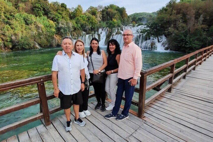 Krka Waterfalls with Boat to Skradin, Private tour from Sibenik