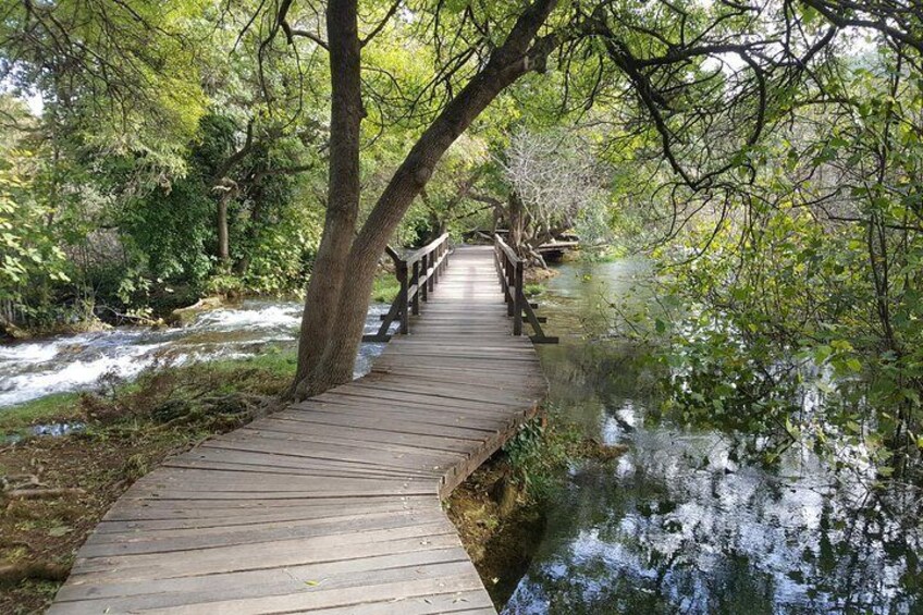 Krka Waterfalls half day, Private Tour from Sibenik
