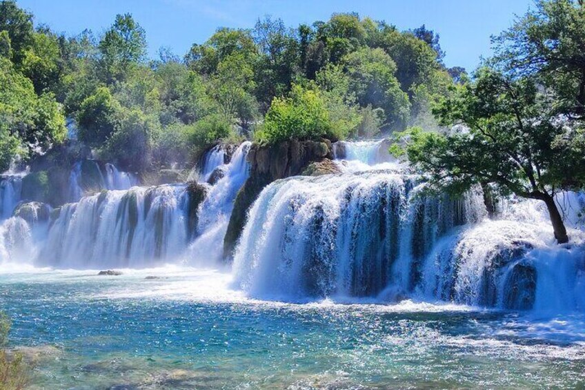 Krka Waterfalls half day, Private Tour from Sibenik