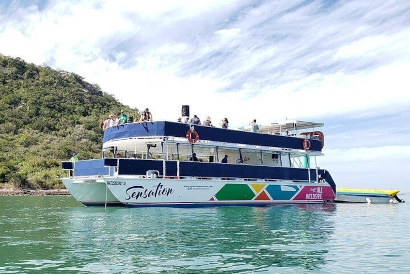 Sensation Bash Party All Inclusive Boat Cruise through Mazatlan Bay