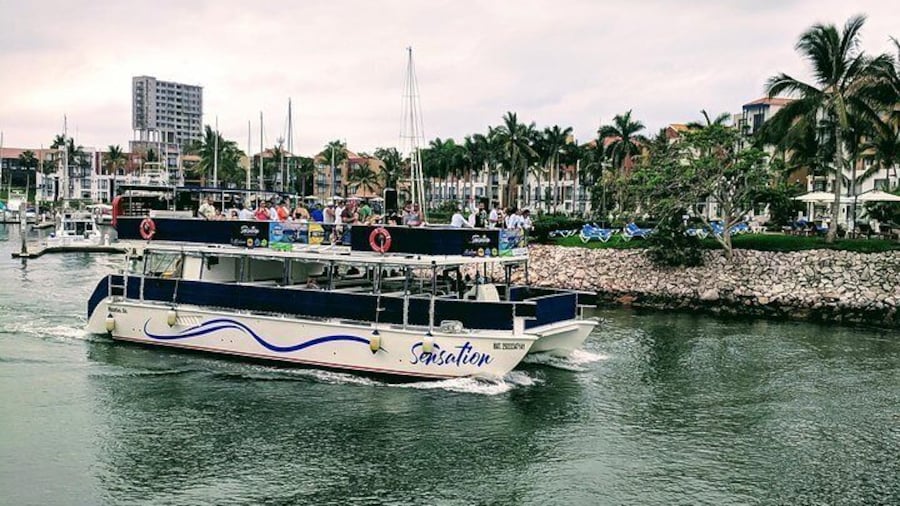 Sensation Bash Party All Inclusive Boat Cruise through Mazatlan Bay