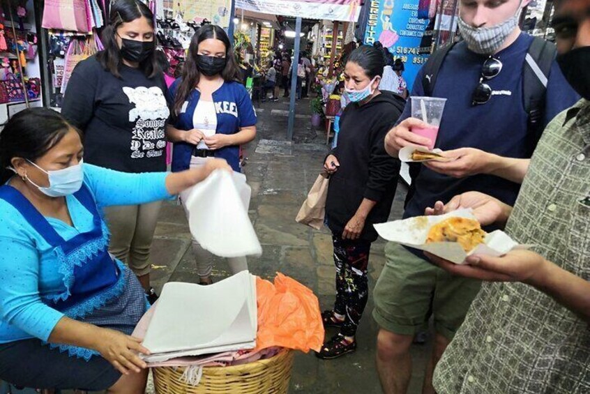 Authentic Oaxaca Street Food Tour by locals