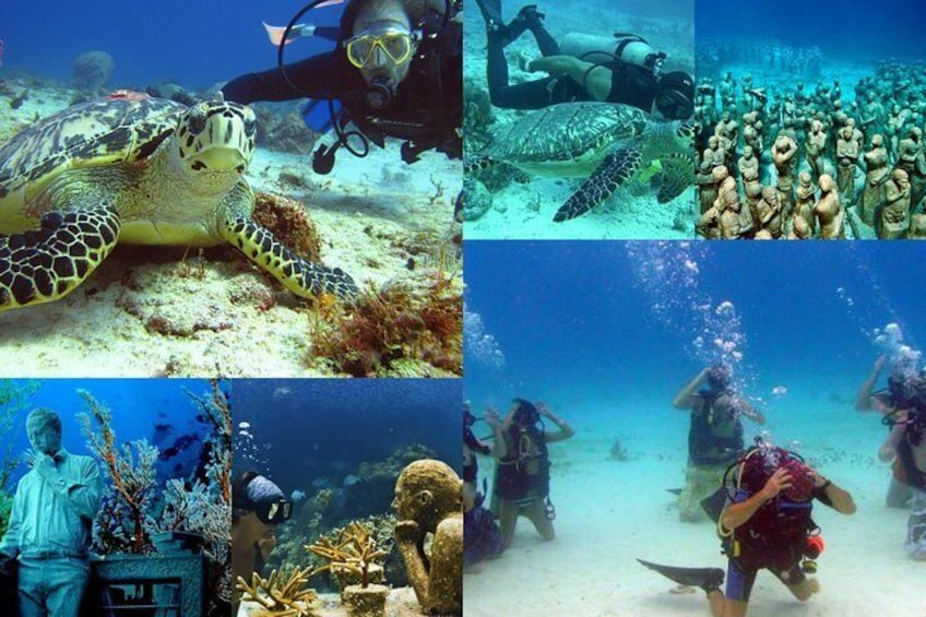 Scuba diving Cancun