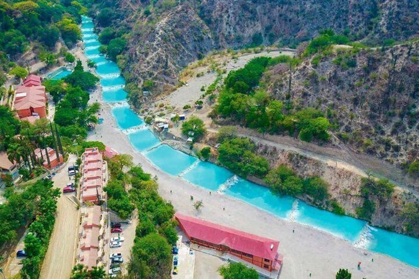 Incredible Tolantongo Caves from Cdmx