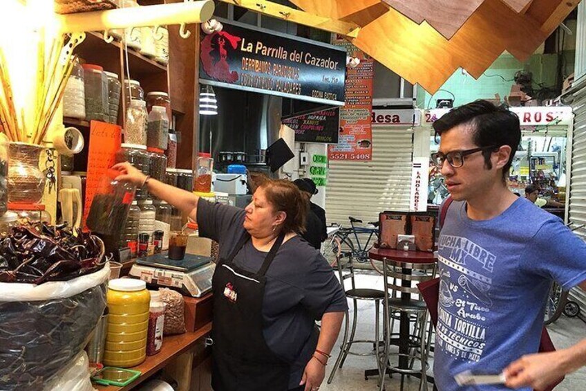 Private Market Tour, Cooking Class in Mexico City with Alex & Ale