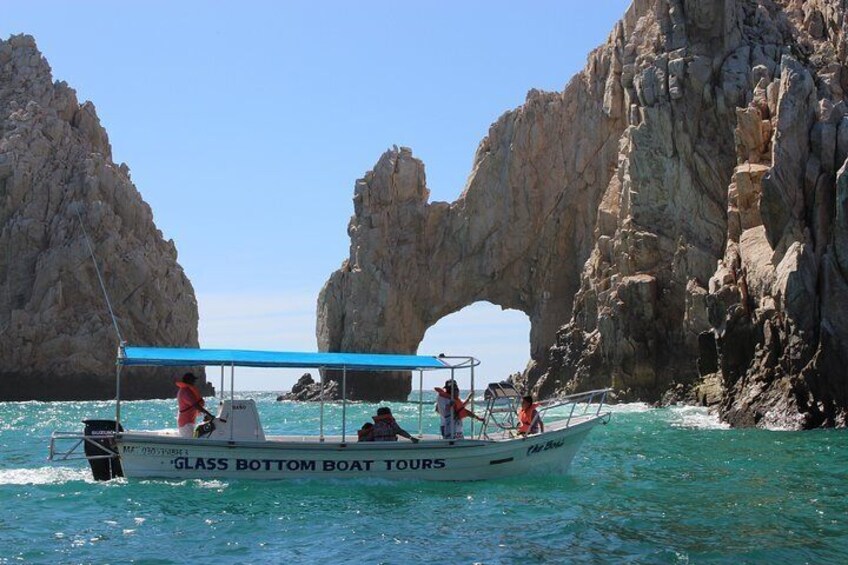 Shared ride to the arch of Cabo San Lucas