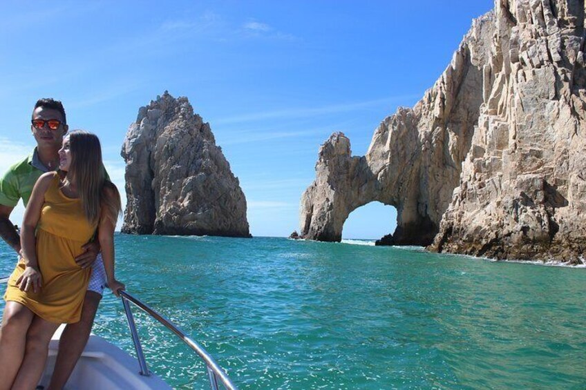 Shared ride to the arch of Cabo San Lucas