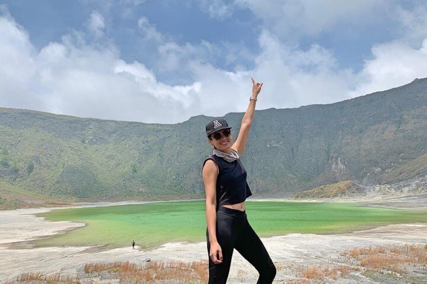 Tour to the Chichonal Volcano in Chiapas.