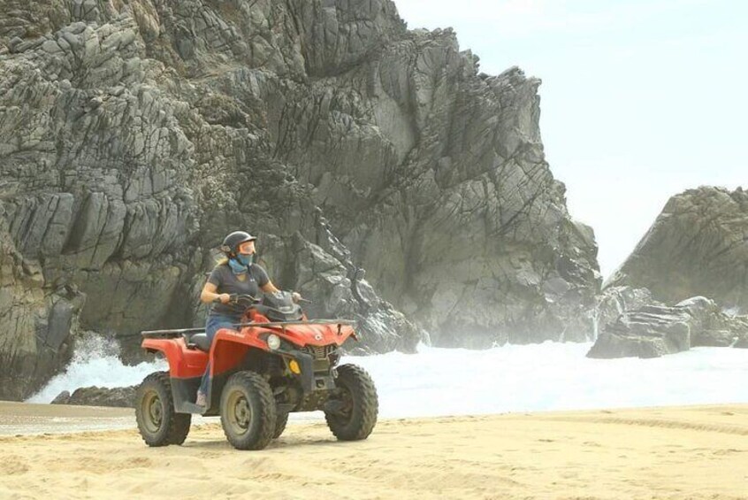 Los Cabos beach and desert ATV adventure