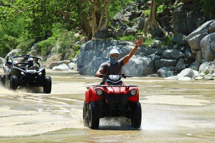 ATV Beach & Desert Adventure Tour in Los Cabos Tequila Tasting