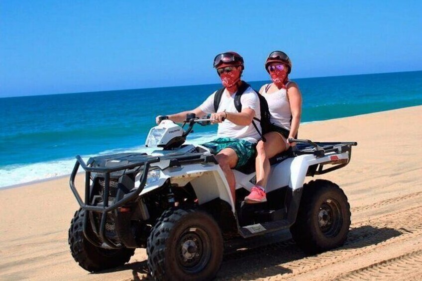 ATV Beach & Desert Adventure Tour in Los Cabos Tequila Tasting