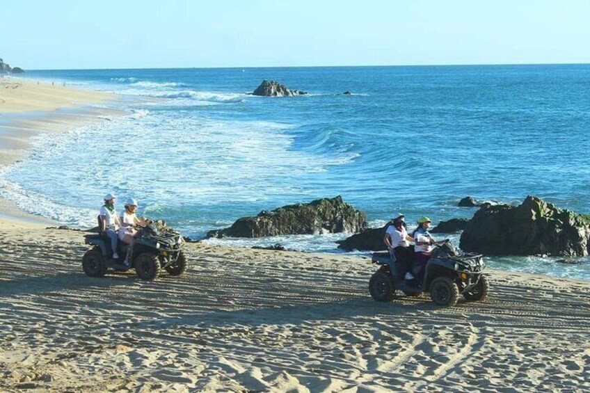 Los Cabos beach and desert ATV adventure