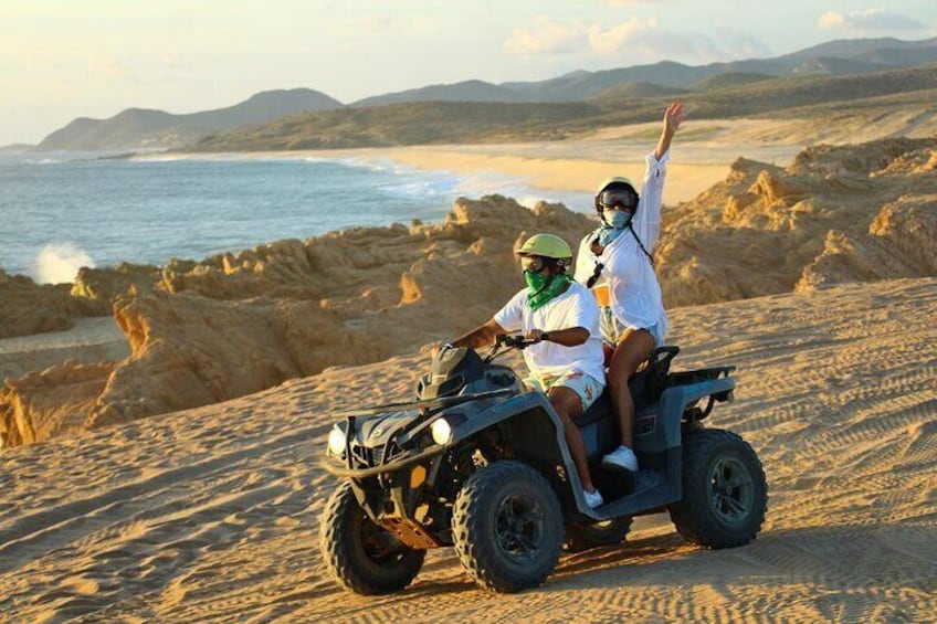 ATV Beach & Desert Adventure Tour in Los Cabos Tequila Tasting
