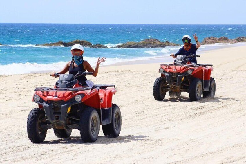 ATV Beach & Desert Adventure Tour in Los Cabos Tequila Tasting