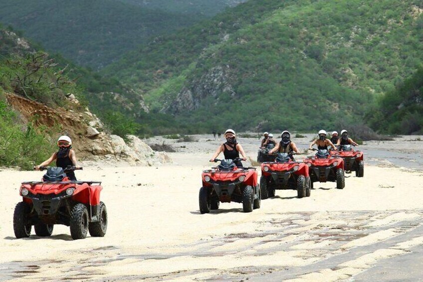 ATV Beach & Desert Adventure Tour in Los Cabos Tequila Tasting