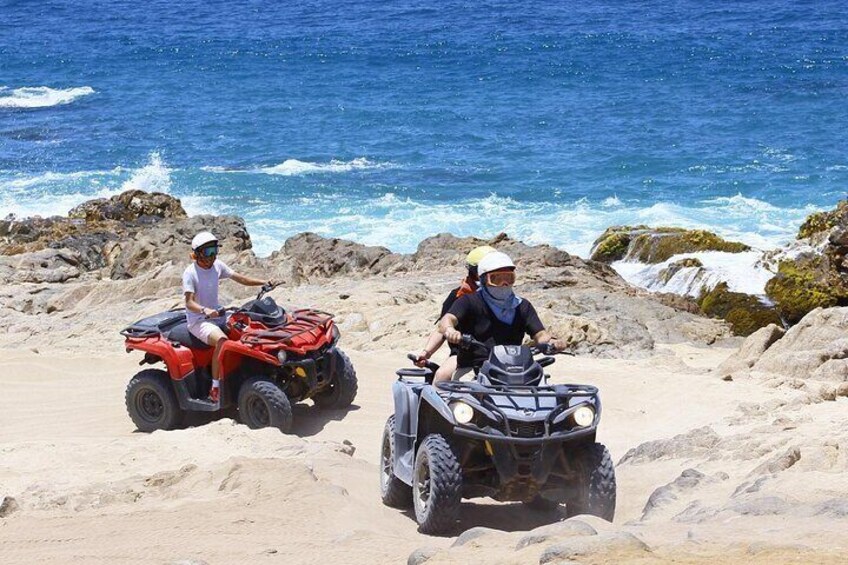 ATV Beach & Desert Adventure Tour in Los Cabos Tequila Tasting