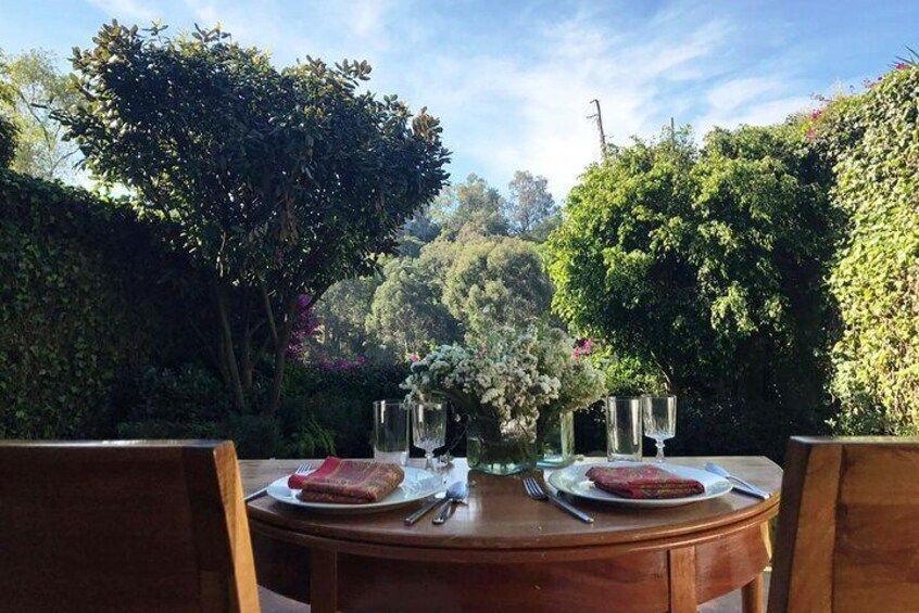 The view from Lucia's home