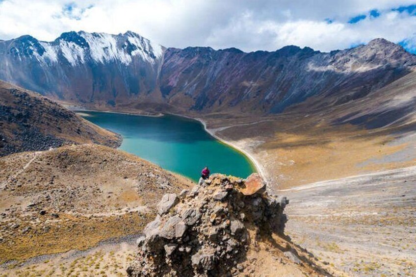 Panoramic Xinantecatl volcano