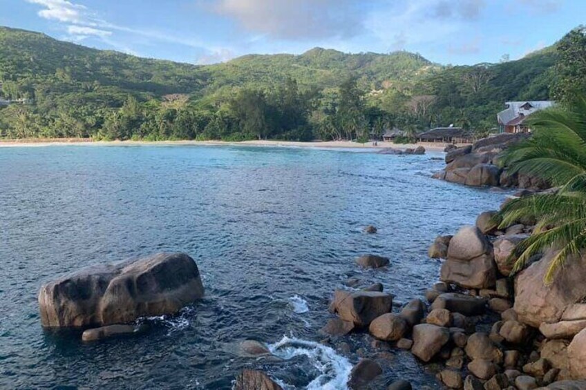 View of the Anse Takamaka