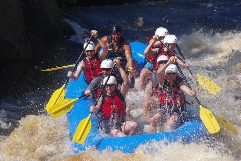 Pier's Gorge is where the action is. You'll experience the largest rapids in the Midwest!
