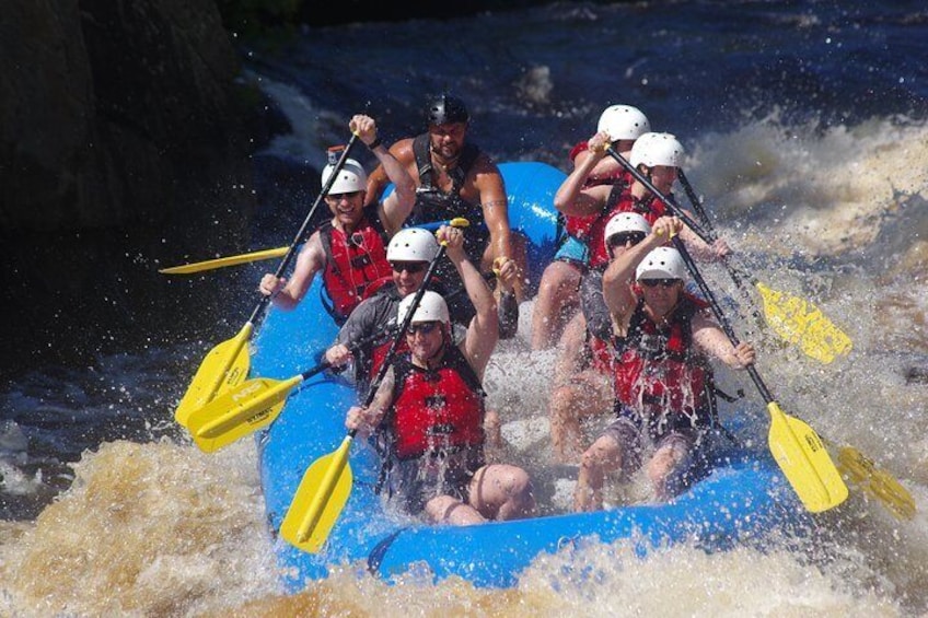 Pier's Gorge is where the action is. You'll experience the largest rapids in the Midwest!