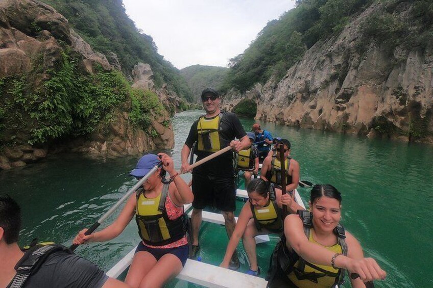Tamul Waterfall Tour (Canoe ride)
