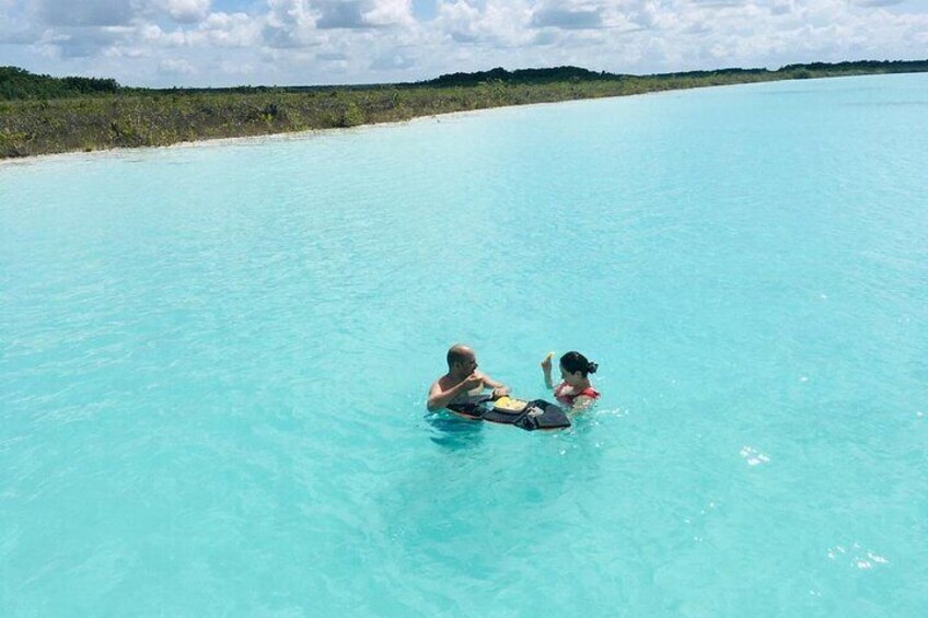 Sailing Tour through the Laguna de los Siete Colores