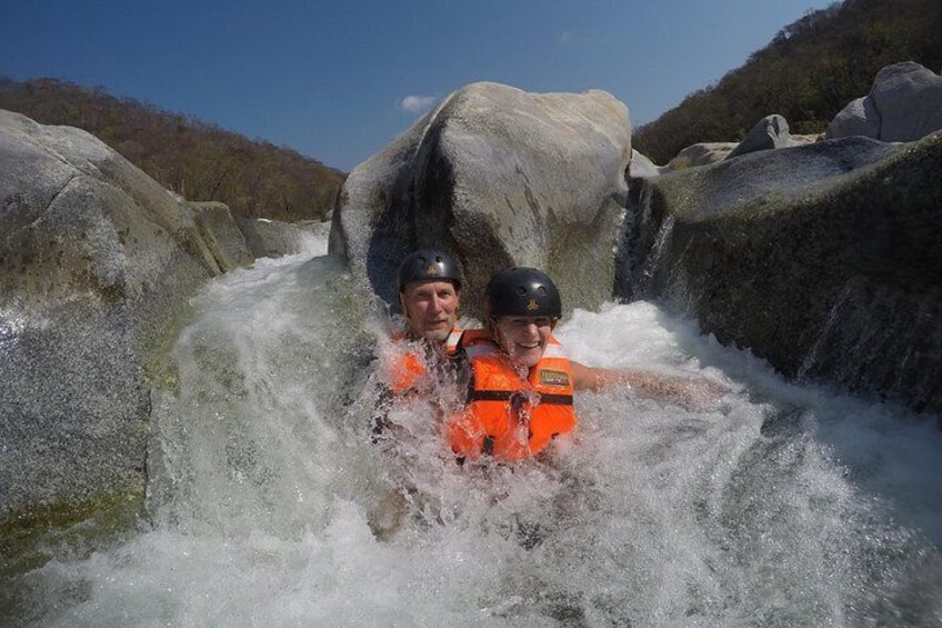 Canyoning in the Zimatán River Canyon