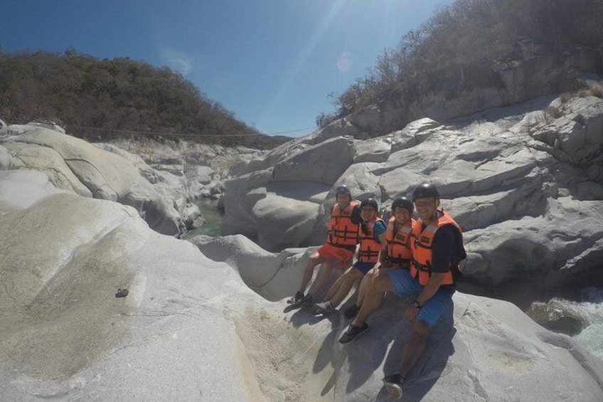 Canyoning in the Zimatán River Canyon