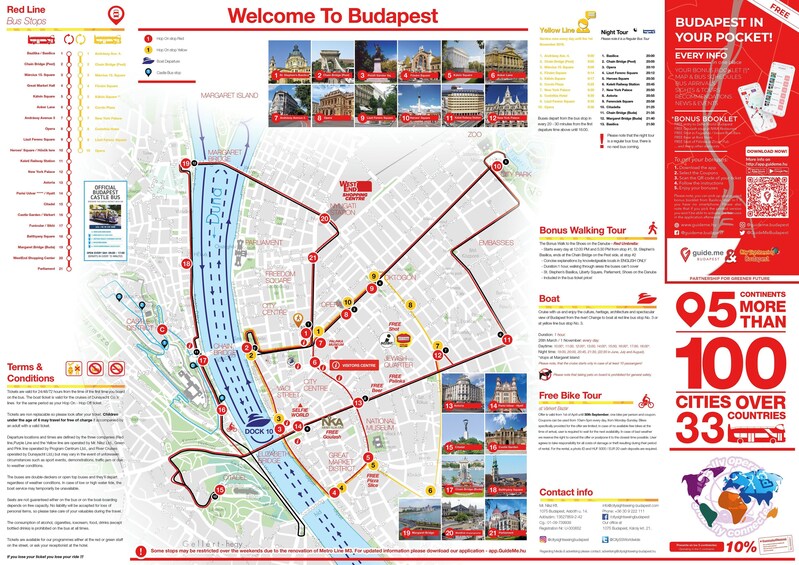 Budapest Hop-On Hop-Off Bus, Boat & Walking Tour