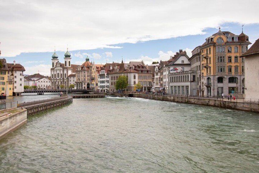 Architectural Walk of Lucerne with a Local