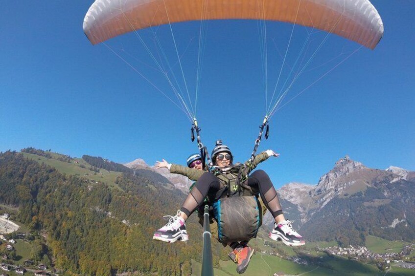 Paragliding Tandemflight Lucerne - Engelberg