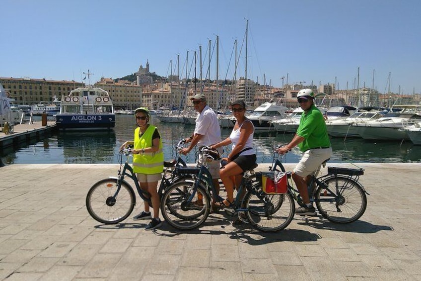 Marseille Shore Excursion: Half Day Tour of Marseille by Electric Bike