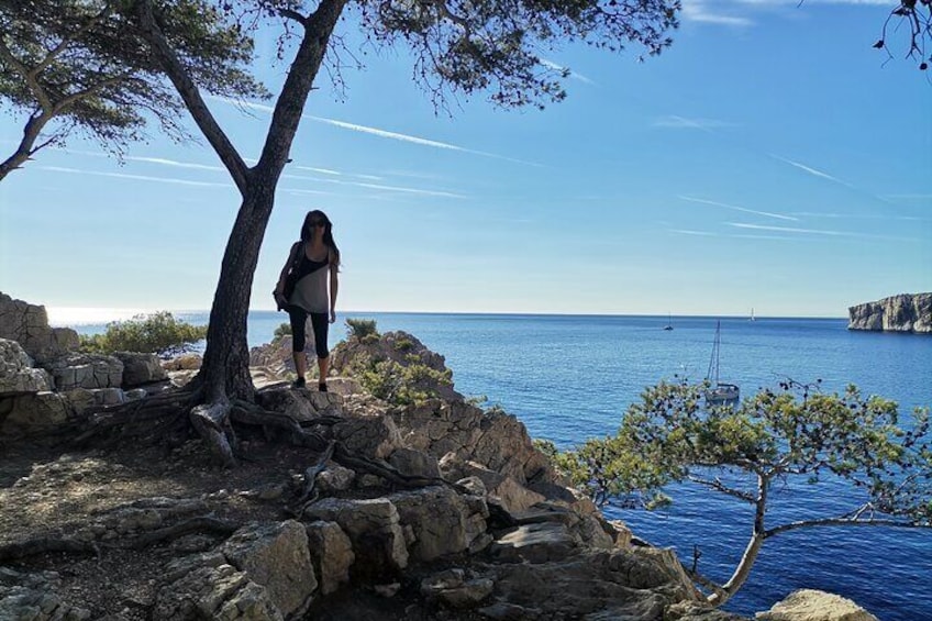 Hiking in the Calanques National Park from Luminy