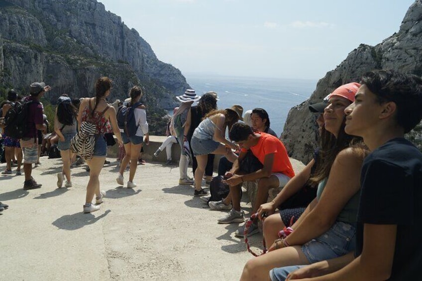 Hiking in the Calanques National Park from Luminy