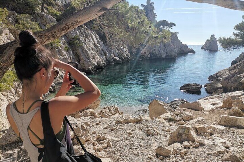 Hiking in the Calanques National Park from Luminy