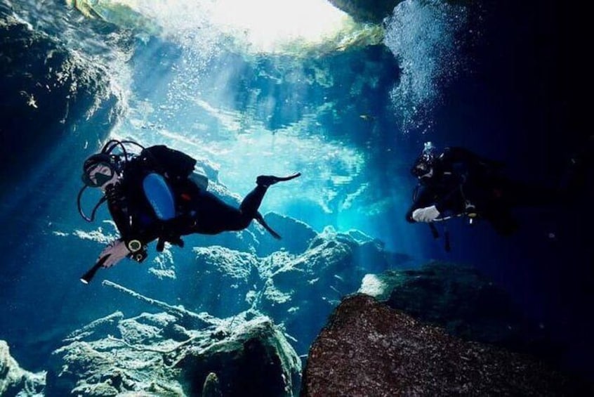 3 days of diving in Mexican cenotes