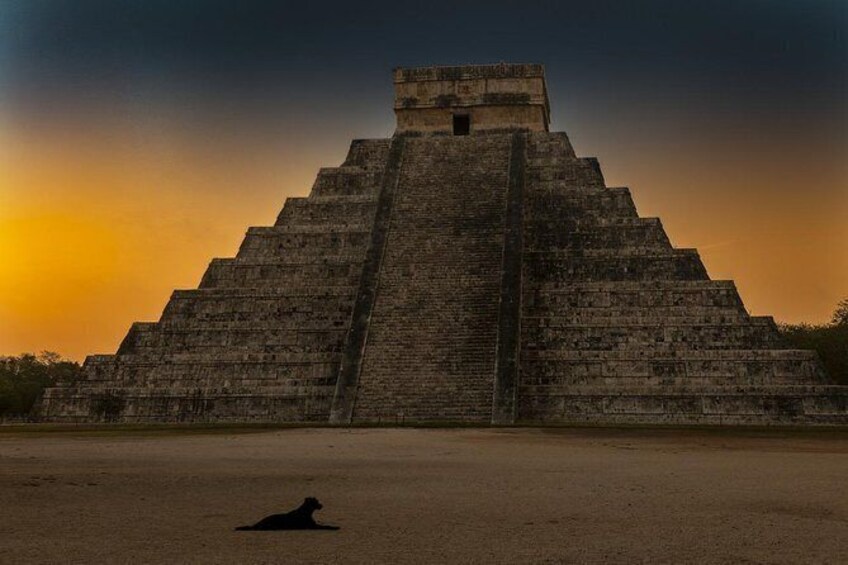 Show item 1 of 10. Chichén Itzá Mayan Ruins Private Day Trip from Cancun or Mayan Riviera - Minivan