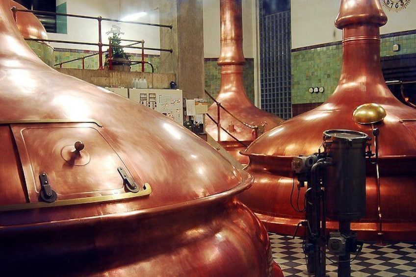 The Löwenbräu vats