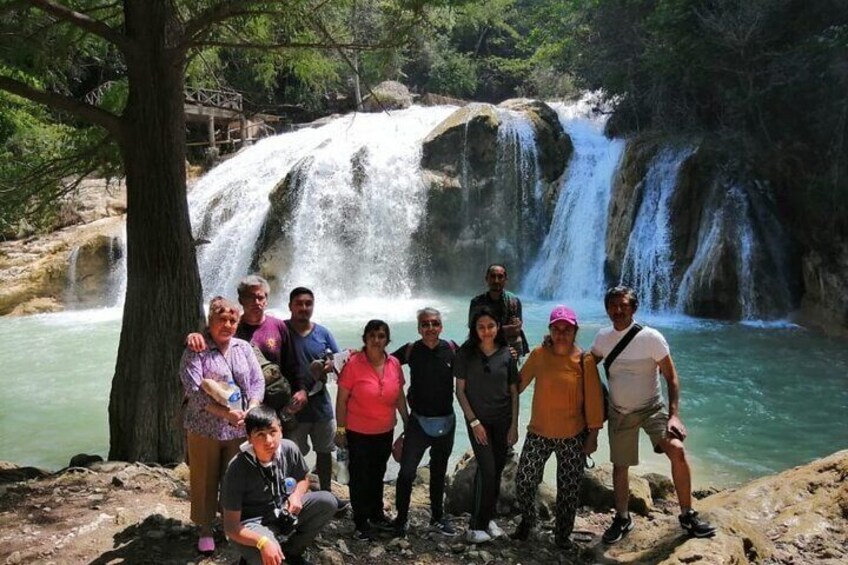 El Chiflón waterfalls