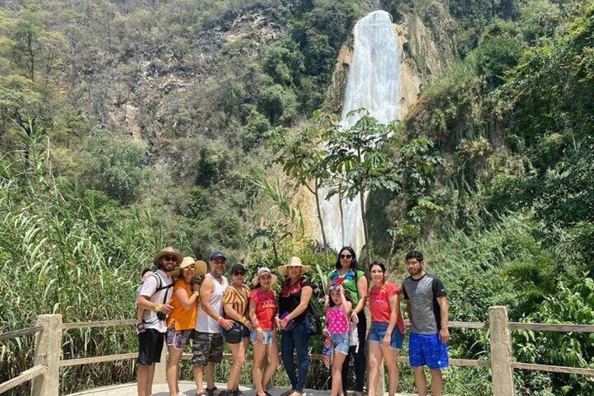 El Chiflón waterfalls