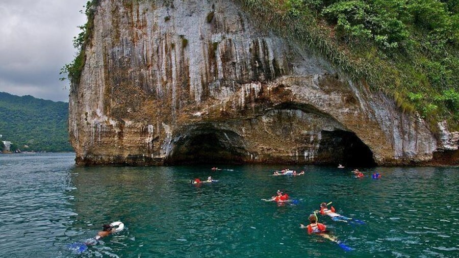 Snorkeling in the arches
