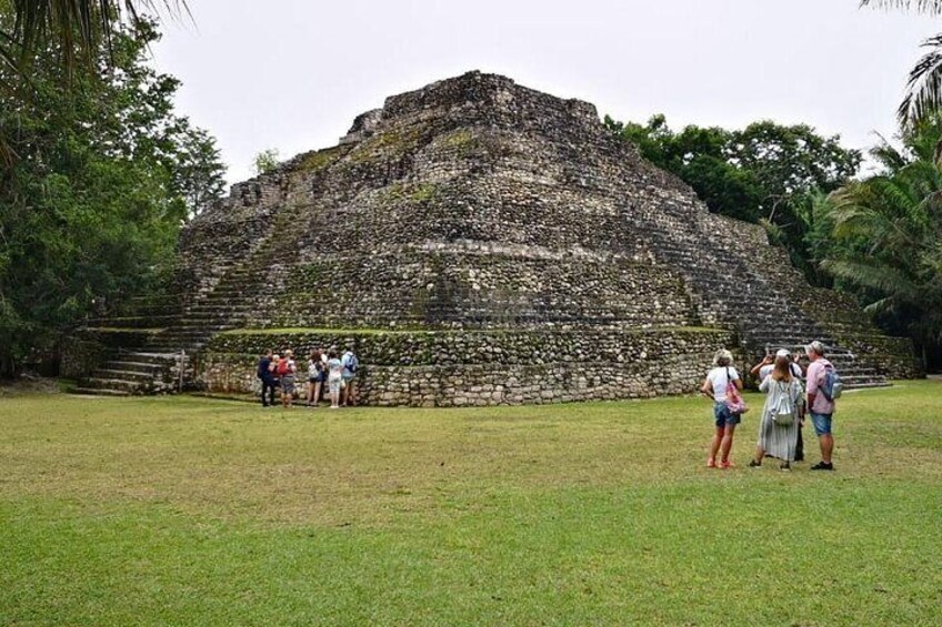 Ancient Mayan City of Chacchoben from Costa Maya