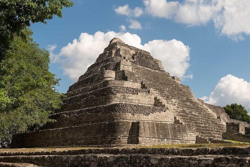Mayan ruins of Chacchoben of the Costa Maya